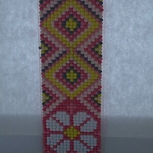 Handmade diamond art book mark